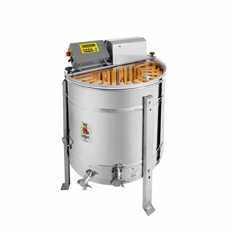 Extracteur radial Logar 24/12 cadres, cuve 76 cm, moteur 180 W, commande entièrement électronique, cadres jusqu'à 24 x 48 cm