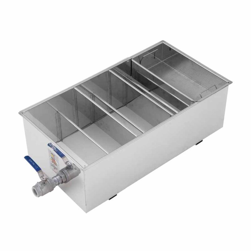 Cuve décanteuse Logar à 6 chambres, 102 cm