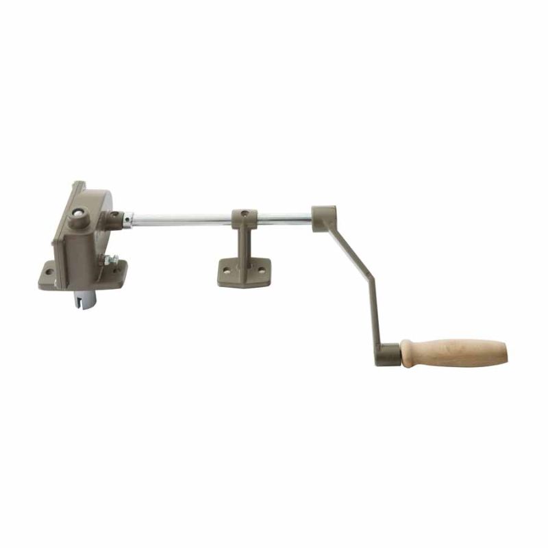 Entraînement manuel avec débrayage et frein